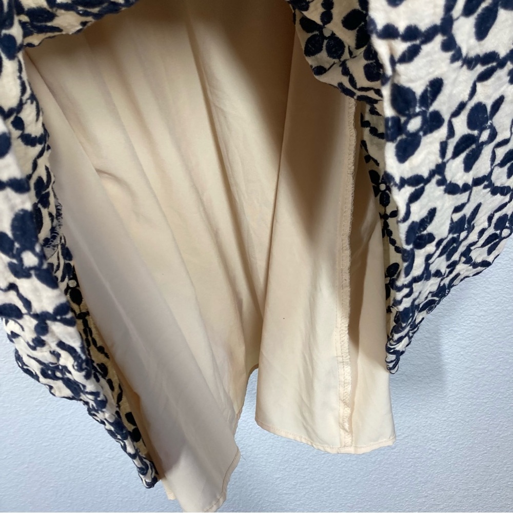 Sunday in Brooklyn Embroidered Fit & Flare Sleeveless Dress M Anthropologie - Picture 13 of 15